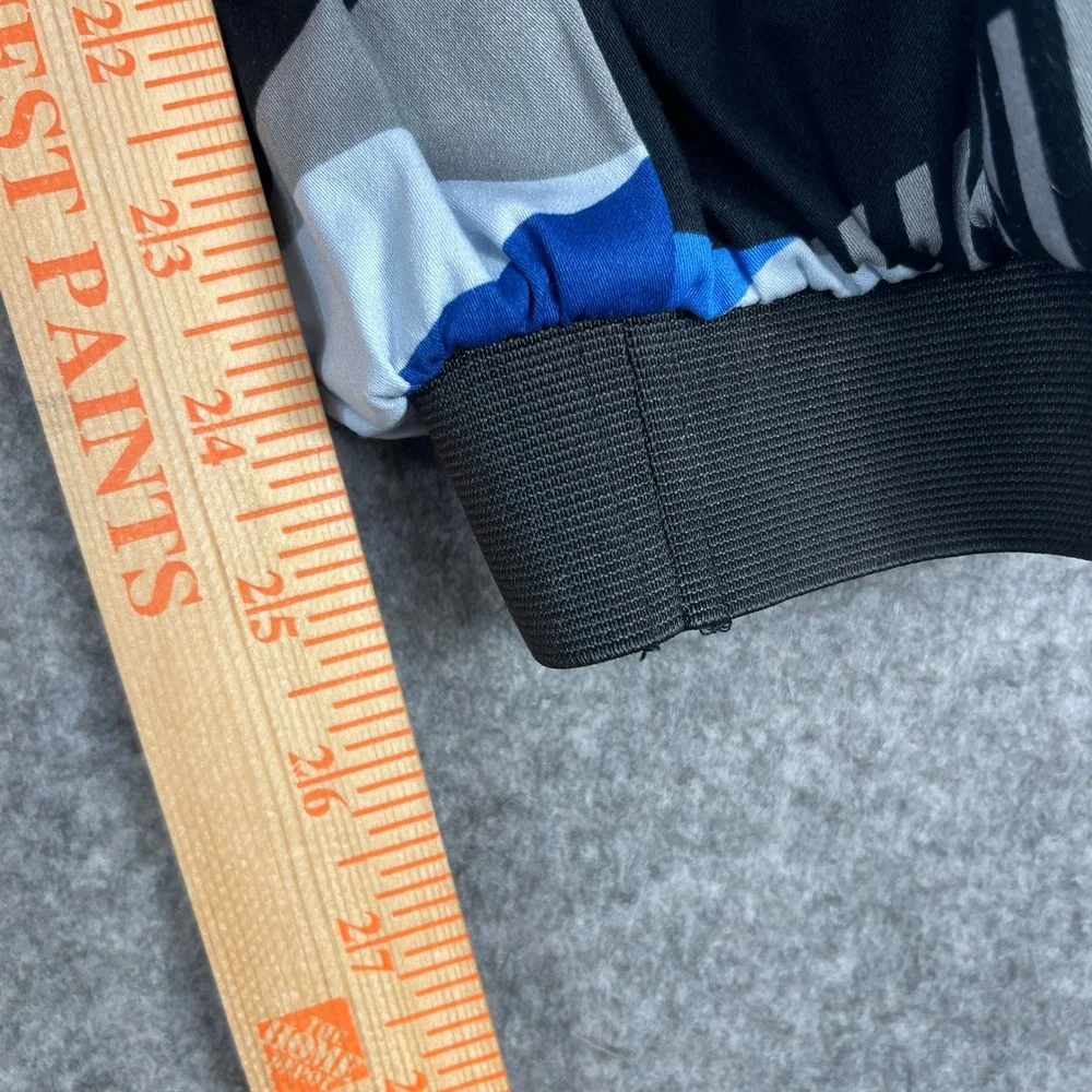 Loudmouth Golf Knickers Pants Mens 32 Abstract Geometric AOP Blue Black Grey